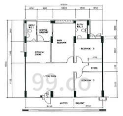 Blk 350 Tampines Street 33 (Tampines), HDB 4 Rooms #542967991